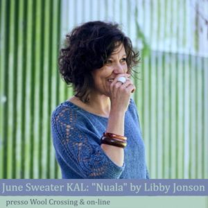 June Sweater KAL: “Nuala” di Libby Jonson