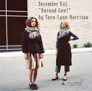 December KAL: “Durand Cowl” by Tara-Lynn Morrison