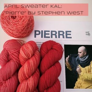 April Accessory KAL: “Pierre” by Stephen West