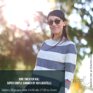 June Sweater KAL: ” Super Simple Summer” by Joji Locatelli