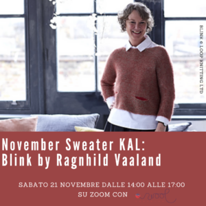November Sweater KAL: “Blink” by Ragnhild Vaaland