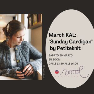 March KAL: “Sunday Cardigan” by Petiteknit