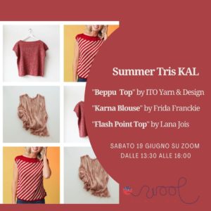 Summer Tris KAL: Beppu, Flash Point, Karna Blouse