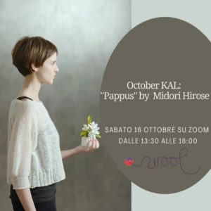 October KAL: “Pappus” by Midori Hirose