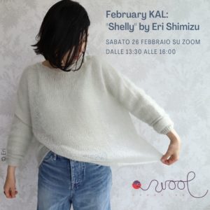 February KAL: “Shelly” by Eri Shimizu