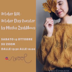 October KAL: “October Day Sweater” by Masha Zyblikova