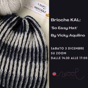 Brioche KAL: “So Easy Hat” by Vicky Aquilino