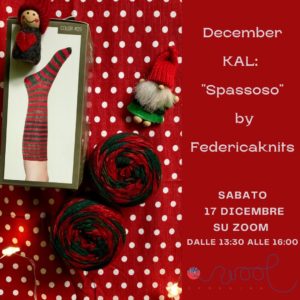 December KAL: “Spassoso” by Federicaknits