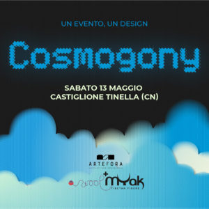 Cosmogony: Un evento, un design di Federica Giudice con mYak e Artefora