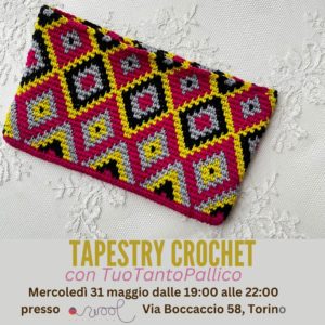Tapestry Crochet con Tuotantopallico
